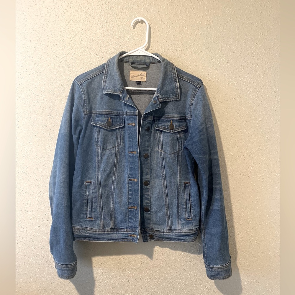 Distressed Denim Jacket